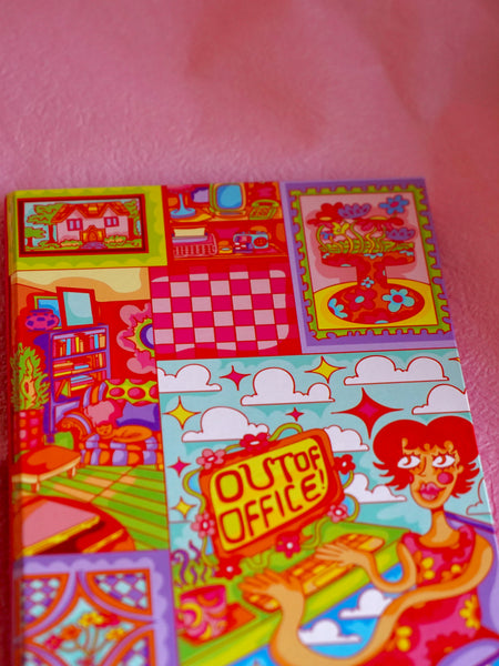 Orange Hardcover Notebook