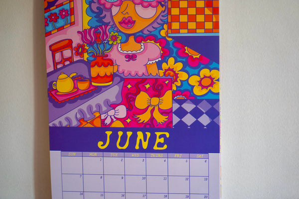 2026 Long Wall Calendar