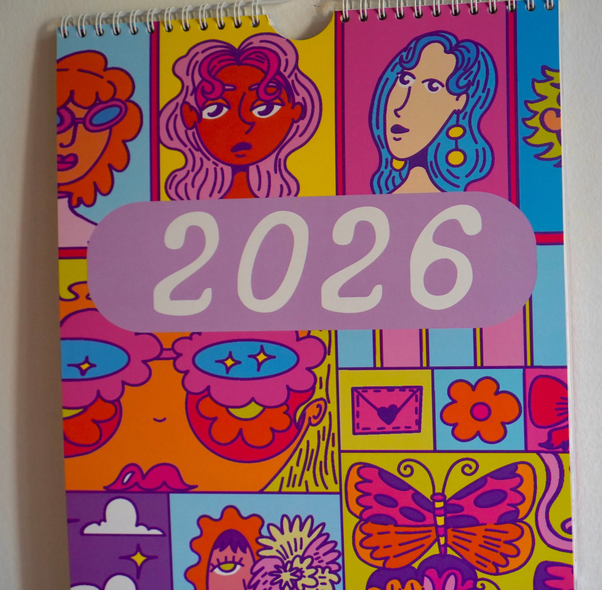 2026 Long Wall Calendar