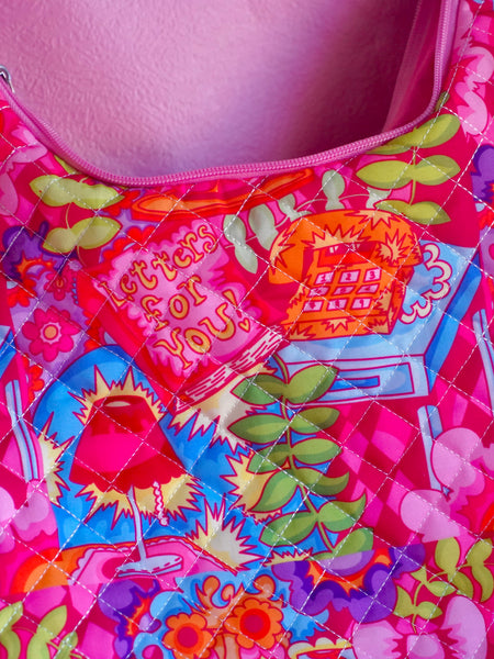 PRE-ORDER: Letters for YOU! - Quilted Large Bag