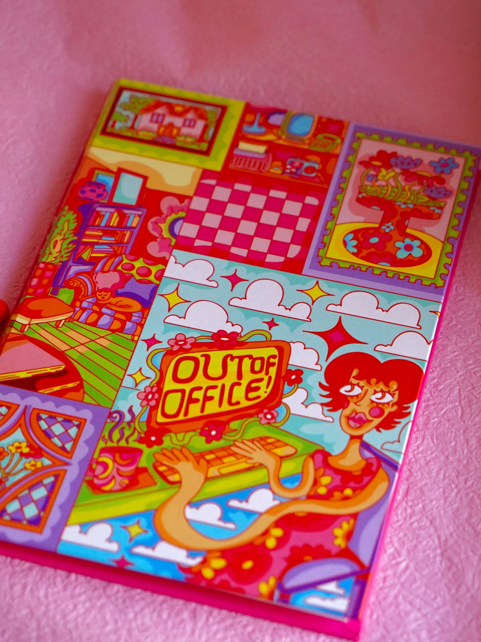 Orange Hardcover Notebook