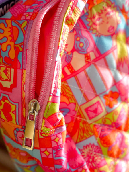 PRE-ORDER: Dream World - Quilted Bowler Bag
