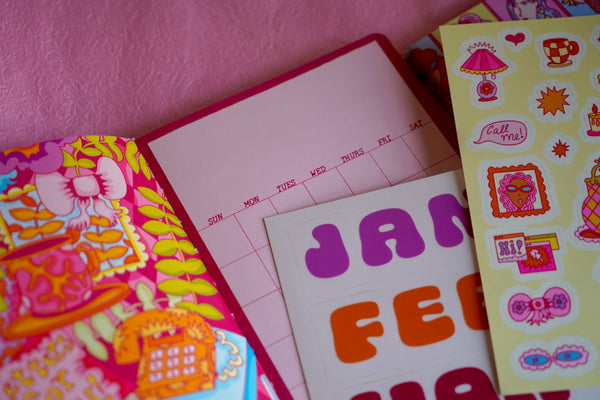 2026 Illustrated Open Planner