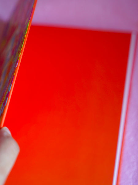 Orange Hardcover Notebook