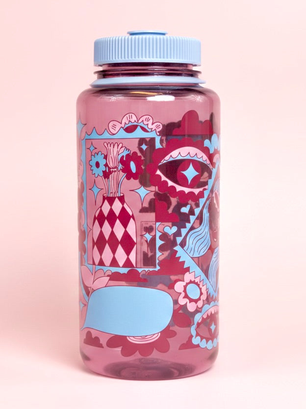 PRE-ORDER: Illustrated Water Bottle