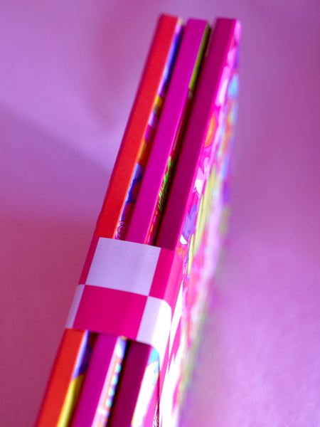 Colorful - Set of 3 Hardcover Notebook