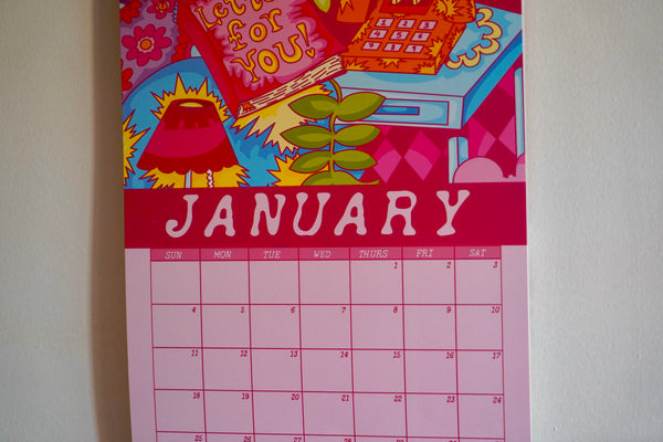 2026 Long Wall Calendar