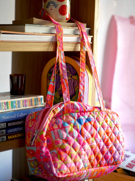 PRE-ORDER: Dream World - Quilted Bowler Bag