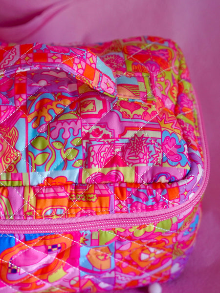 PRE-ORDER: Dream World - Quilted Make-Up Bag