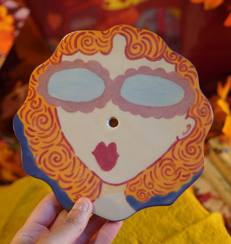 Stevie - Handmade Ceramic Wallhanging