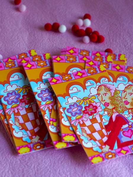 Flower girl - Glossy Vinyl Sticker