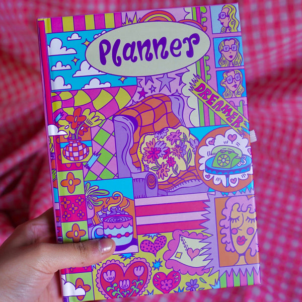 2025 Illustrated Open Planner