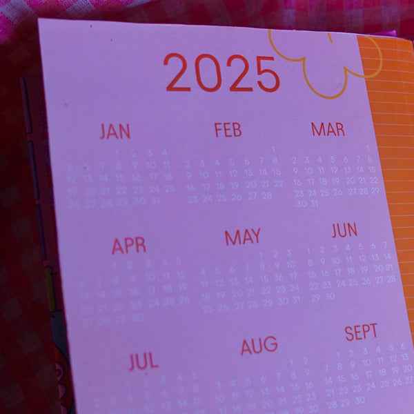 2025 Illustrated Open Planner