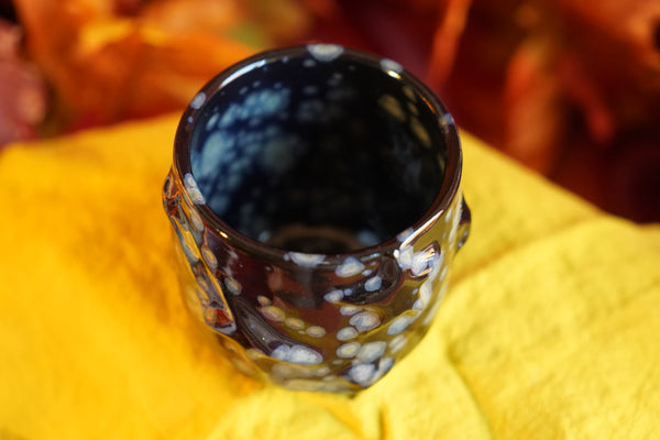 Stargaze - Handmade Black Ceramic Mug