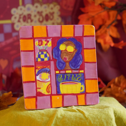 Framed Moments - Handmade Ceramic Wallhanging