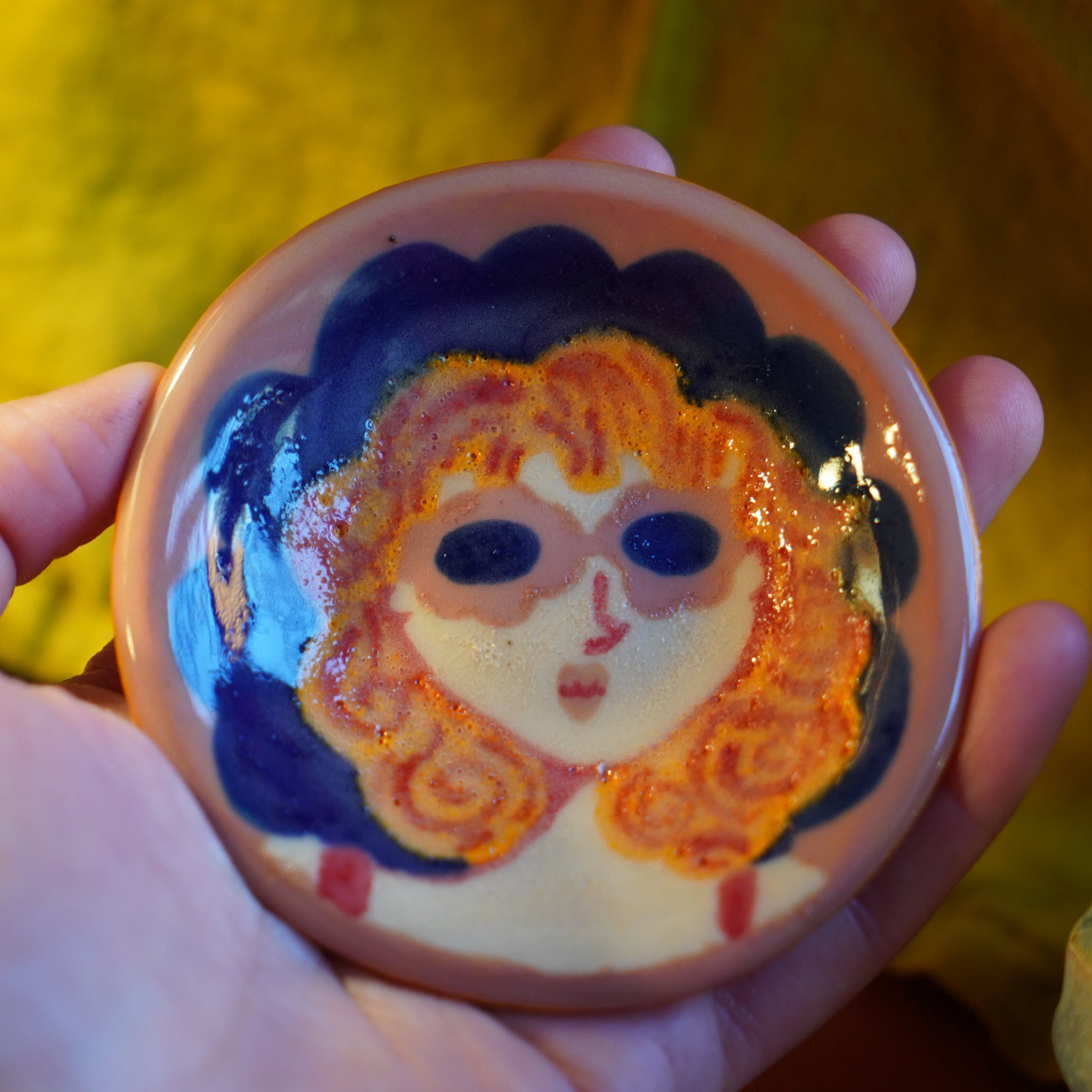 Girlie - Handmade Ceramic Trinket Dish