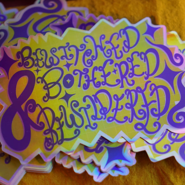 Bewitched - Holographic Sticker