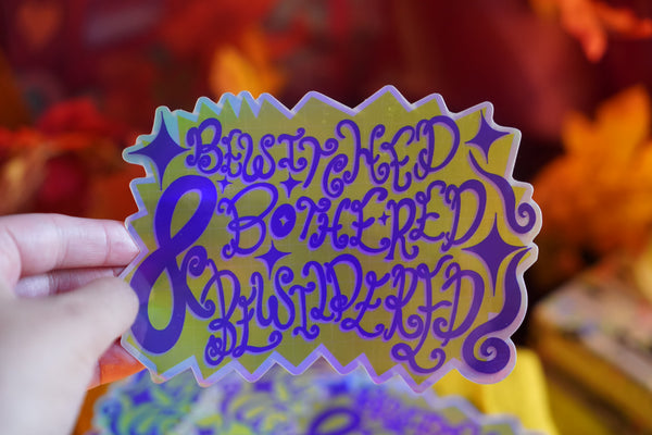 Bewitched - Holographic Sticker