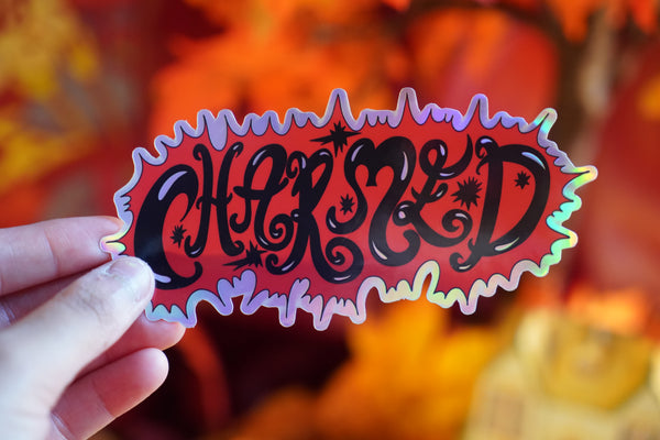 Charmed - Holographic Sticker