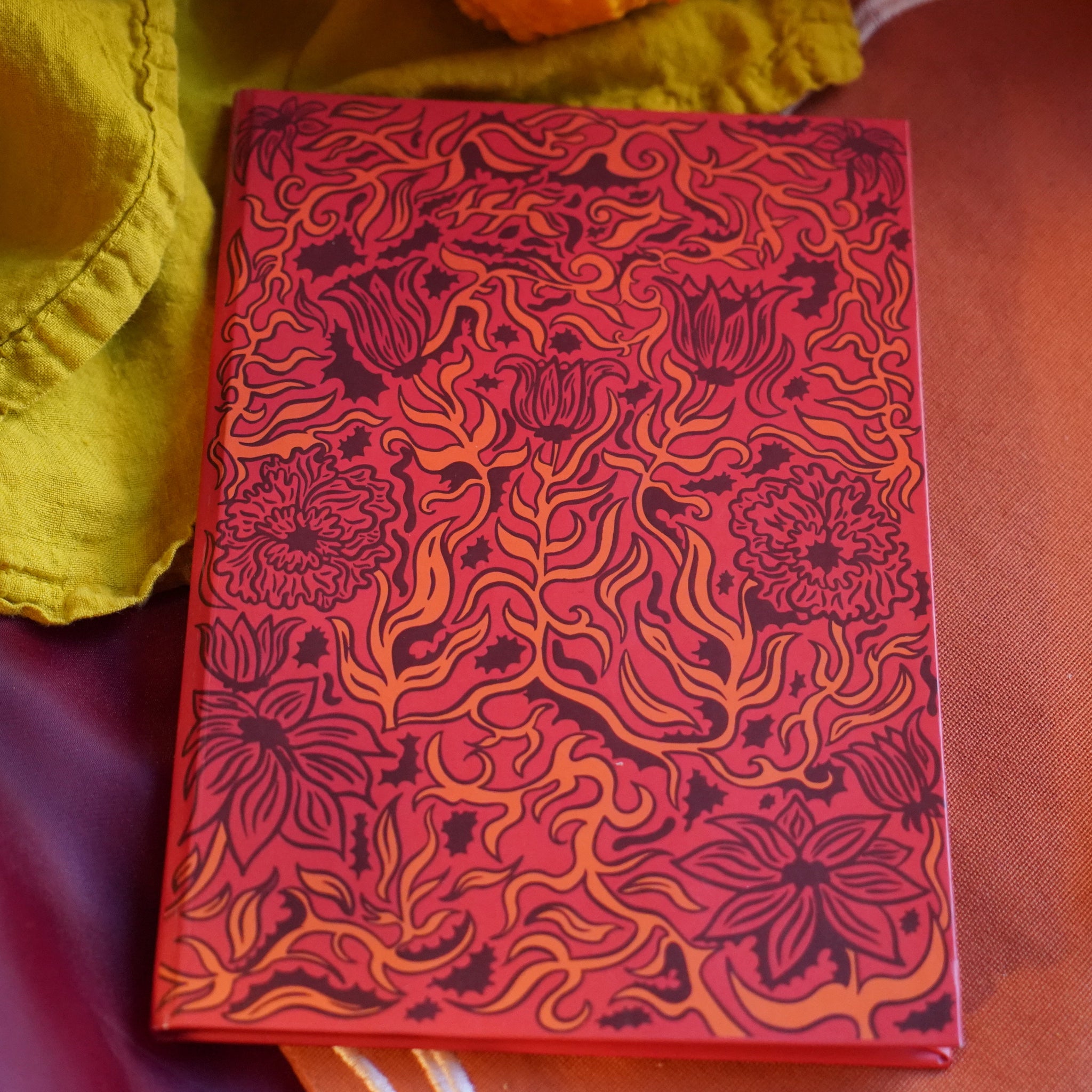 Autumn Leaves - Hardcover Notebook