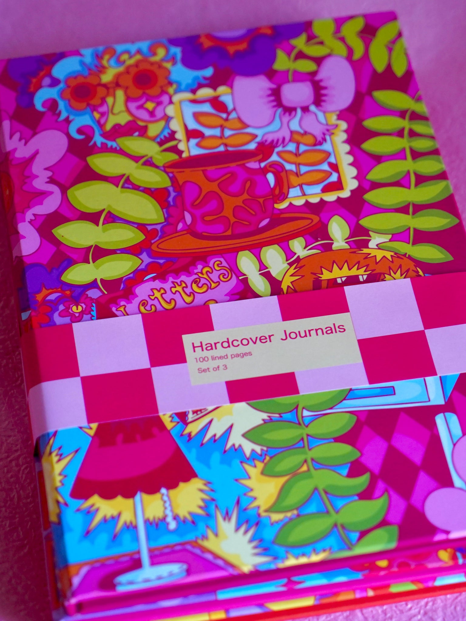 Colorful - Set of 3 Hardcover Notebook