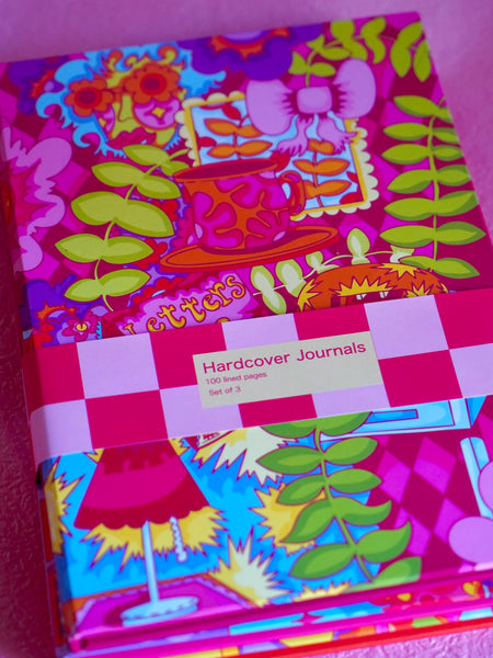 Colorful - Set of 3 Hardcover Notebook