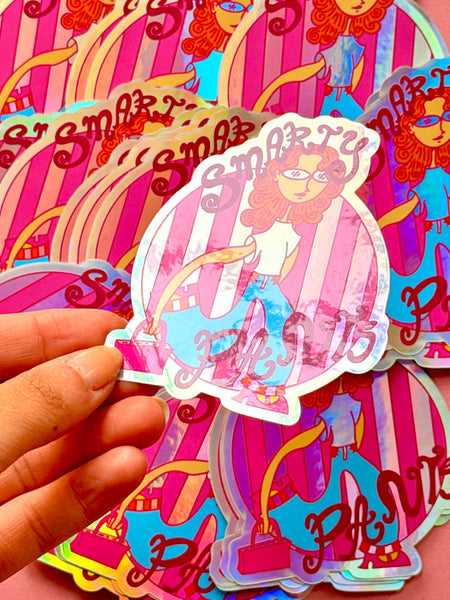 Smarty Pants Gal - Holographic sticker