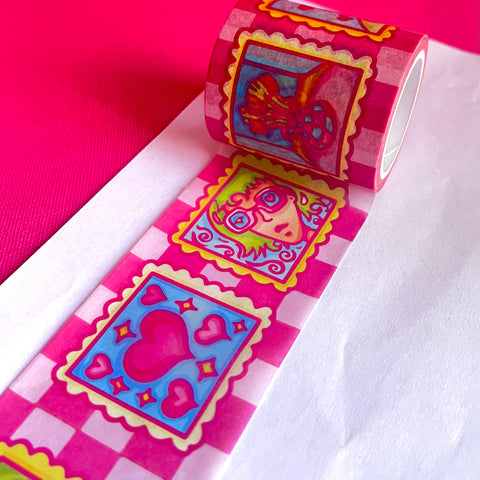 Vingettes into My World - Pink Washi Tape