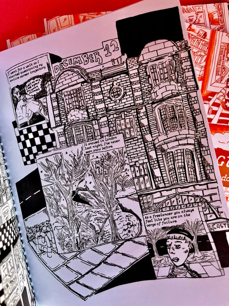 A Diary in London: Mini Graphic Novel