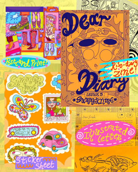 Dear Diary: Zine Mail Club