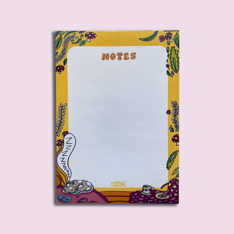 cottage core notepad